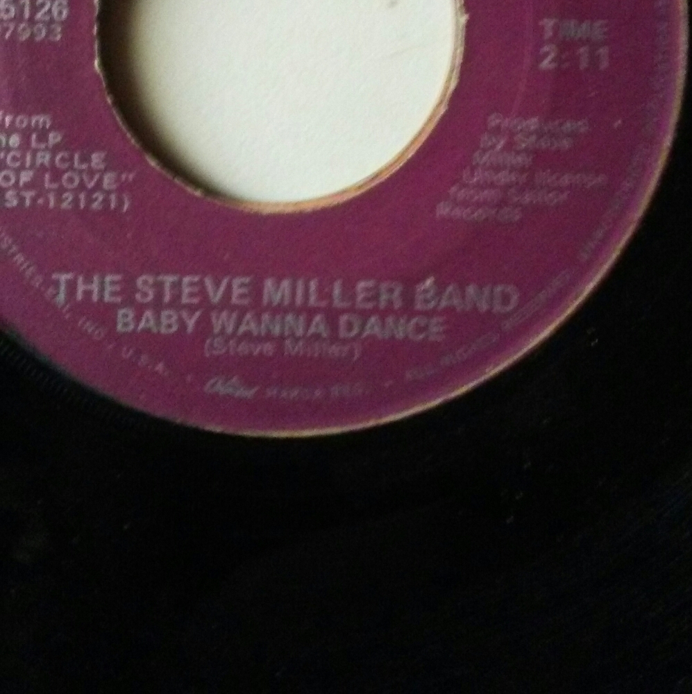 Steve Miller Band Vinyl 45